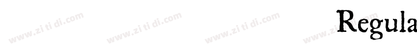 造字工房朗倩非商用粗体 Regula字体转换